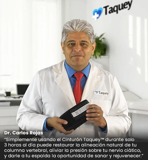 CINTURON TAQUEY PARA CIATICA