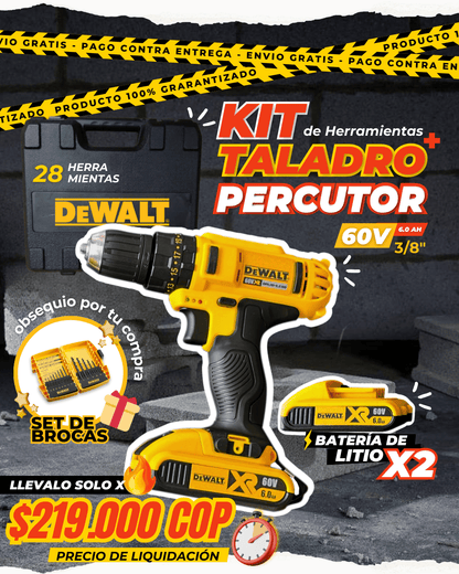 TALADRO PERCUTOR 60V®