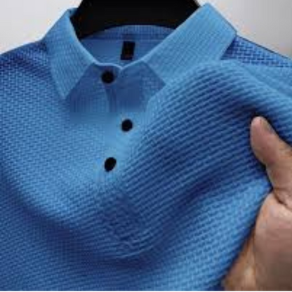 CAMISETA POLO SEDA HELADA.