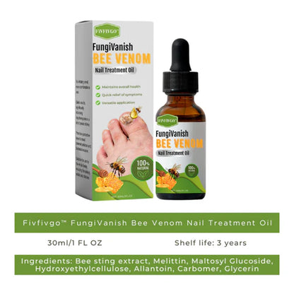 Fivfivgo™ FungiVanish Suero para tratamiento de uñas con veneno de abeja