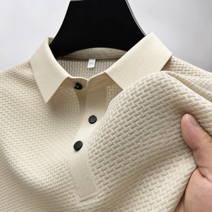 CAMISETA POLO SEDA HELADA.