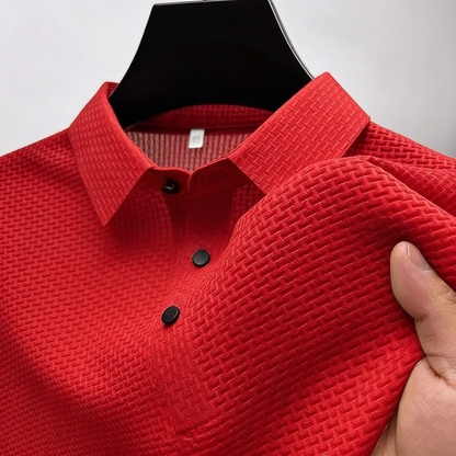 CAMISETA POLO SEDA HELADA.