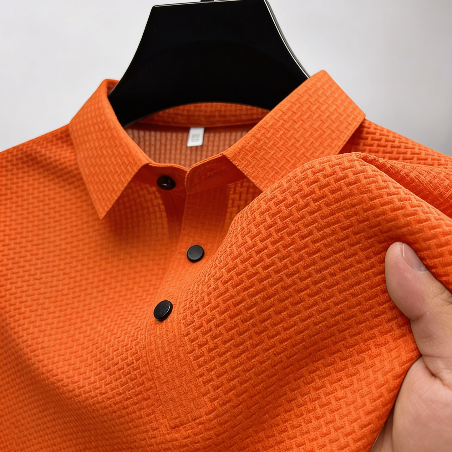 CAMISETA POLO SEDA HELADA.